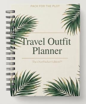 Travel Outfit Planner | The OverPacker Edition™ | Vacation Planner | Digital Download | Island Luxe Collection