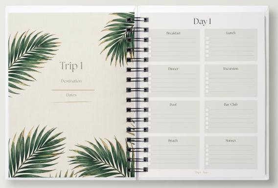 Travel Outfit Planner | The OverPacker Edition™ | Vacation Planner | Digital Download | Island Luxe Collection