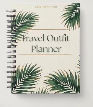 Travel Outfit Planner | Basic Edition | Vacation Planner | Digital Download | Island Luxe Collection