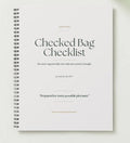 Checked Bag Checklist | Packing Checklist | Travel Planner Printable | Digital Download | Vacation Planner | Pack for the Plot™