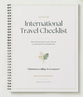 International Travel Checklist | Travel Planner Printable | Vacation Checklist | Digital Download | GoodNotes Planner | Pack for the Plot™