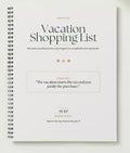 Vacation Shopping List | Travel Shopping Planner | Vacation Planner Printable | Digital Download | GoodNotes Planner | Pack for the Plot™