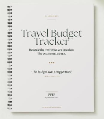 Travel Budget Tracker | Vacation Budget Planner | Travel Expense Tracker | Digital Download | GoodNotes Planner | Pack for the Plot™