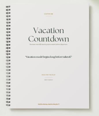 Vacation Countdown | Travel Countdown Planner | Vacation Planner Printable | Digital Download | GoodNotes Planner | Pack for the Plot™