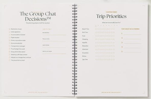 Girls Trip Planner | Girls Vacation Planner | Bachelorette Trip Planner | Travel Planner Printable | GoodNotes Planner | Pack for the Plot™
