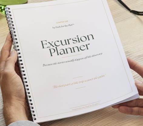Excursion Planner | Vacation Activity Planner | Travel Excursion Tracker | Digital Download | GoodNotes Planner | Pack for the Plot™