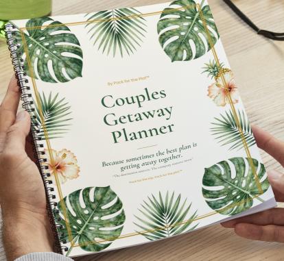 Couples Getaway Planner | Romantic Vacation Planner | Couples Travel Planner | Digital Download | GoodNotes Planner | Pack for the Plot™