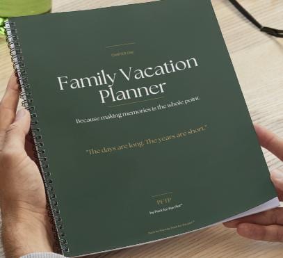 Family Vacation Planner | Family Travel Planner | Vacation Planner Printable | Digital Download | GoodNotes Planner | Pack for the Plot™