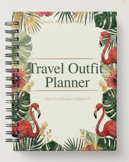Travel Outfit Planner | The OverPacker Edition™ | Vacation Planner | Digital Download | Flamingo Escape Collection