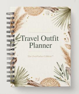 Travel Outfit Planner | The OverPacker Edition™ | Vacation Planner | Digital Download | Coastal Escape Collection