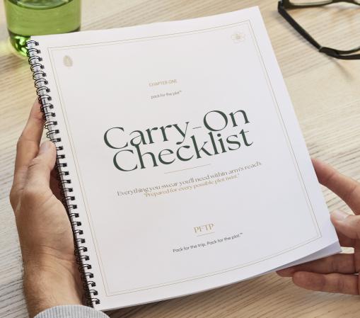 Carry-On Checklist | Travel Checklist | Printable Travel Planner | Digital Download | GoodNotes Planner | Pack for the Plot™
