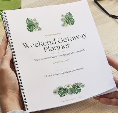 Weekend Getaway Planner | Weekend Trip Planner | Travel Planner Printable | Digital Download | GoodNotes Planner | Pack for the Plot™