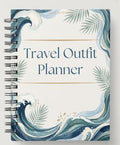 Travel Outfit Planner | Ocean Breeze Edition™ | Vacation Outfit Planner | Travel Wardrobe Organizer | Digital Download | Pack for the Plot™